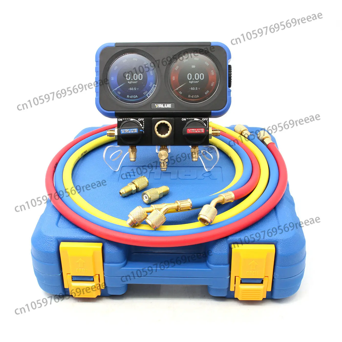 

Цифровой дисплей VRM2-X с цветным экраном, электронные часы для работы с хладагентами, поддержка 72 видов хладагентов, встроенная зарядка.