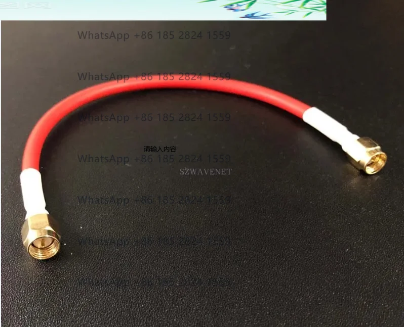 SMA JJ 18GHz RG402 Network  Low Loss Coaxial Test Cable
