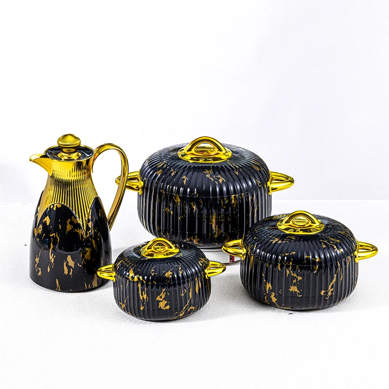 

Abs Pu Glass Insulated Arabic 0.7L Cold Kettle Dallah Heat Preservation Plastic Vacuum Flask Arabian Tea Coffee Pot