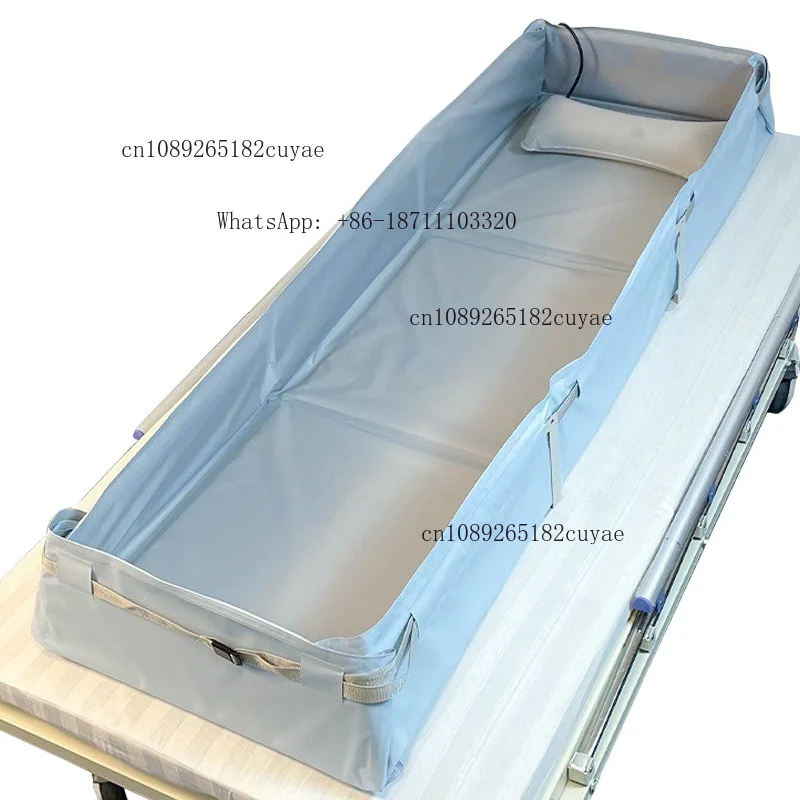 High Quality PVC Waterproof Folding Bath Mattress for Adults Elderly Medical Nursing Hospital Use Bedridden Patients Factory