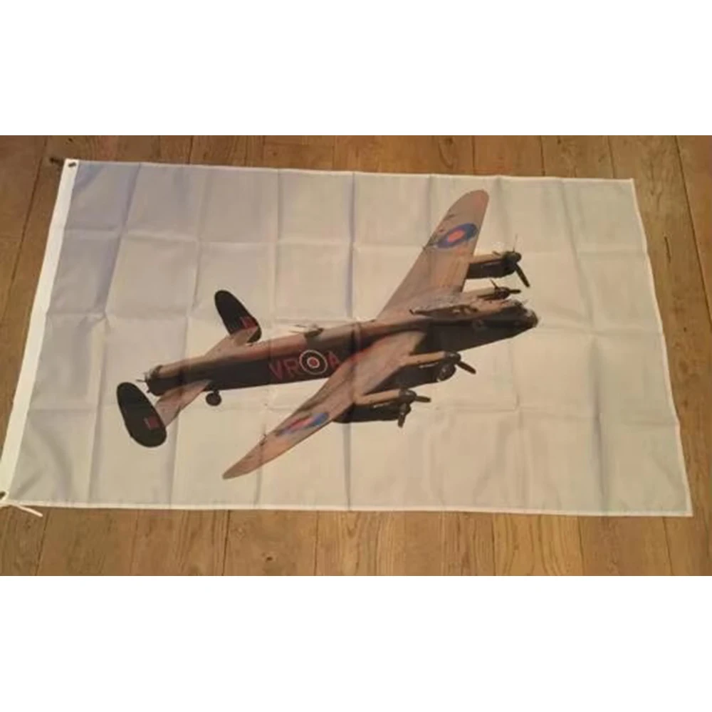 Bandera bomber Lancaster de 3x5 pies