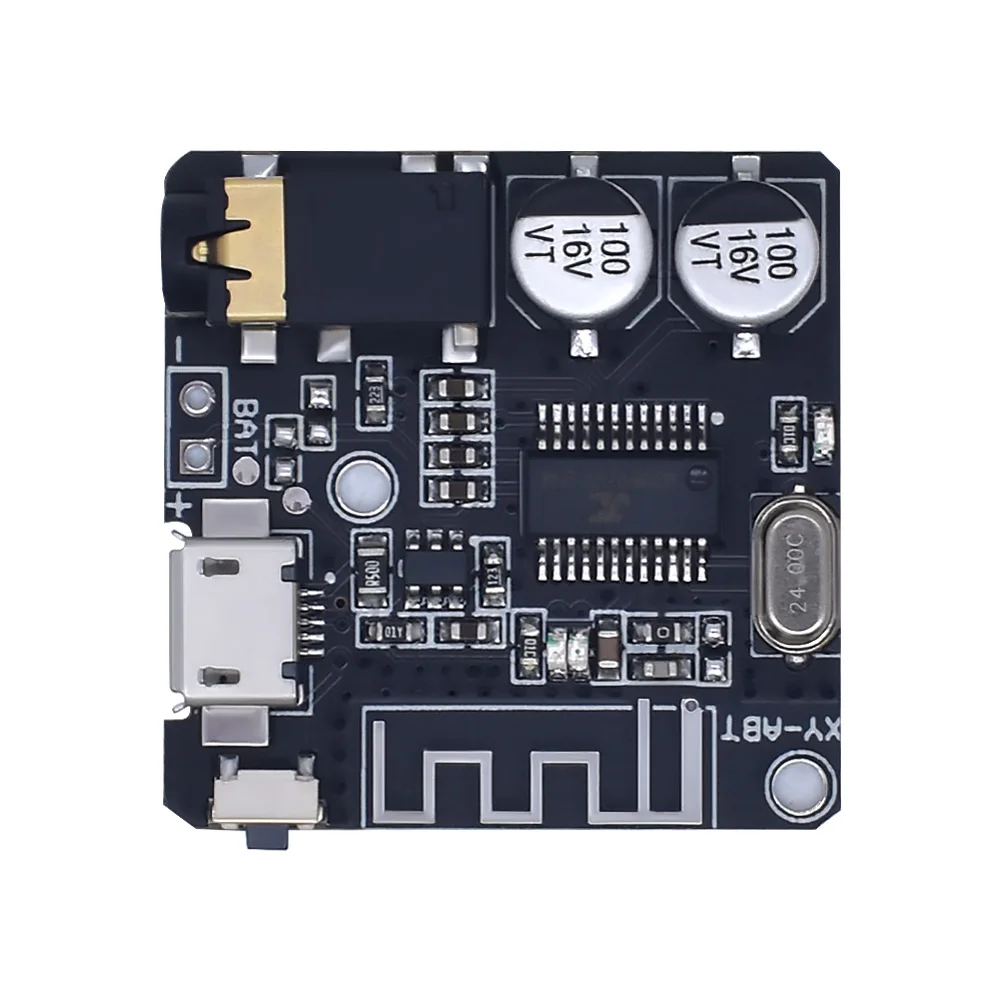 WAVGAT DIY Bluetooth 5.0 audio receiver module MP3 Bluetooth decoder board car speaker audio amplifier board ABT — zdjęcie 6