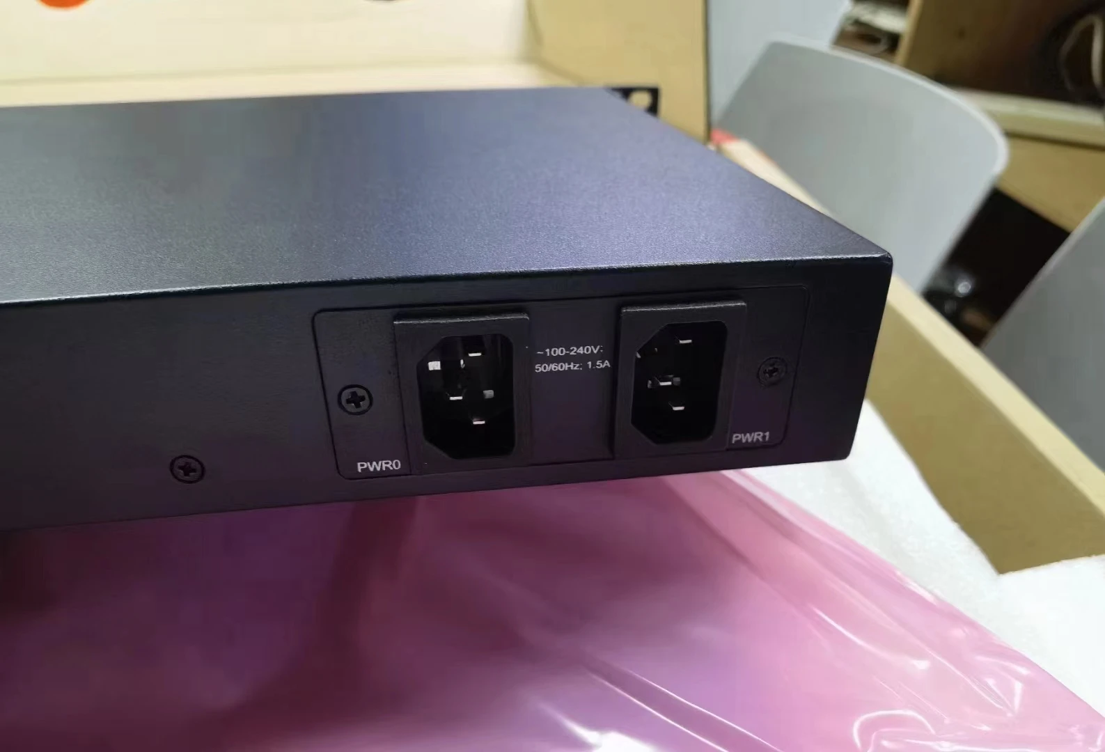 Dipu-Double AC DC Firewall, FW1000-GC-N, Disponível, Novos Acessórios, Completo