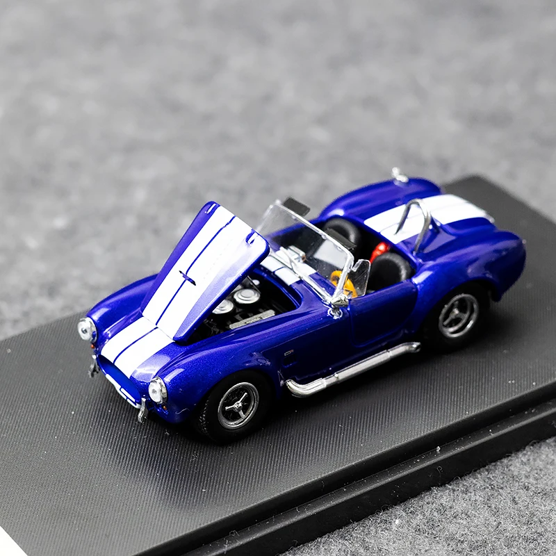 Fine Works 1:64 Shelby 427 COBRA Legering Auto Diecasts & Toy Vehicles Auto Model Miniatuur Schaalmodel Auto Voor Kinderen
