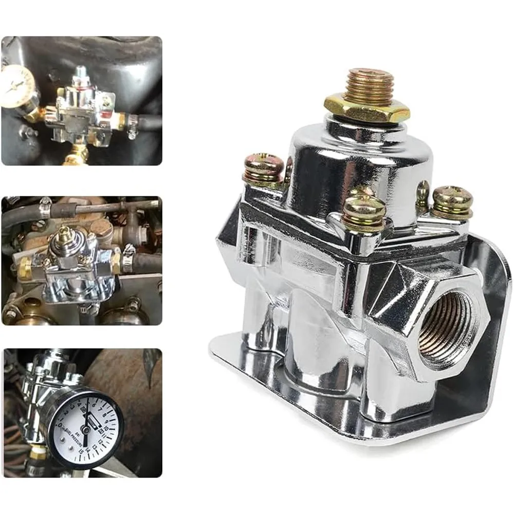 Регулятор давления топлива карбюратора 12-803 для Holley 2-портовый 4 1/2–9 фунтов на квадратный дюйм, новый