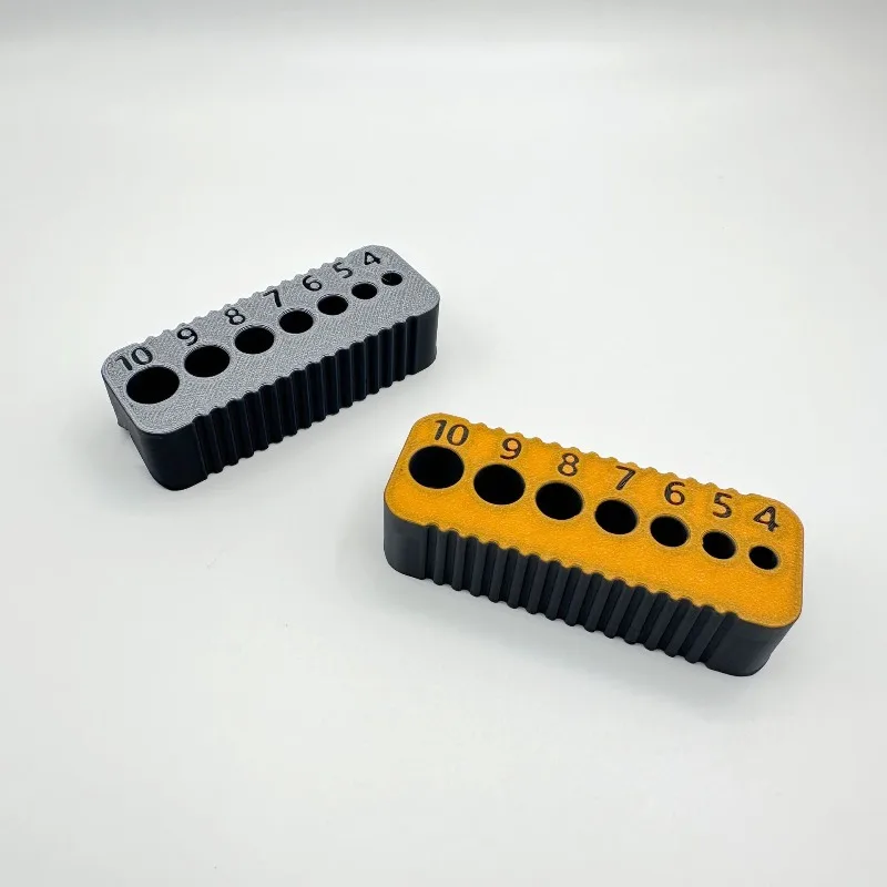 1 buah alat panduan bor metrik cetak 3D 4-10mm |   Penentuan Posisi Lubang Presisi untuk Kayu/Logam |   Kompatibilitas Bit