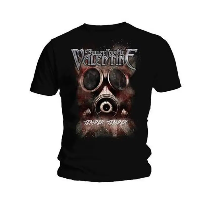 

Футболка Bullet For My Valentine Temper Gas Mask, черная, новая