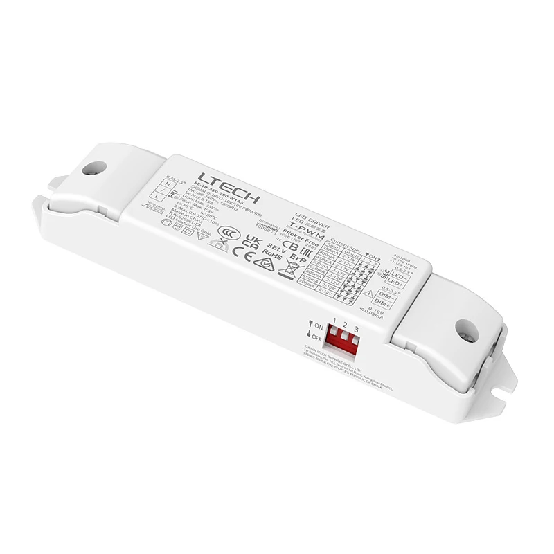 10W 12W 100mA-400mA 350mA-700mA CC Constant Current 0-10V/10VPWM/RX LED Driver LTECH 100-240V Dimming Lighting Transformer