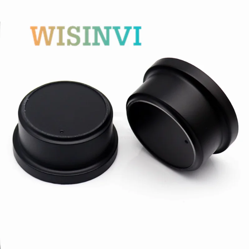 1PCS 47.5*22MM Black Plastic Light Transmission 6MM Knob Straw Hat Type Potentiometer Amplifier Volume Knob Cap Flower Shaft 6mm