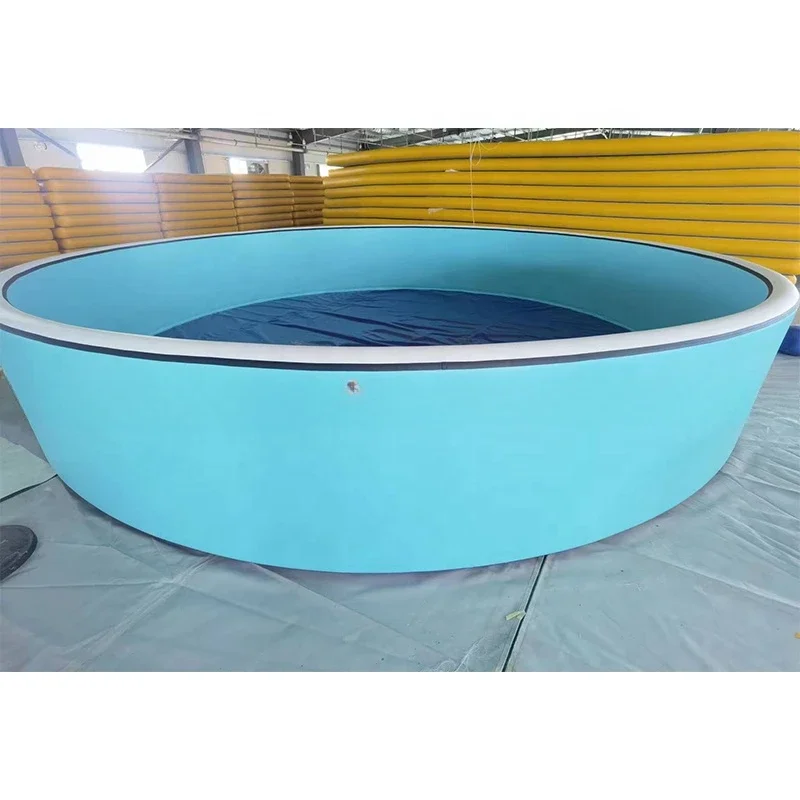 Hot-selling soft and environmentally friendly double-wall fabric children's swimming inflatable pool