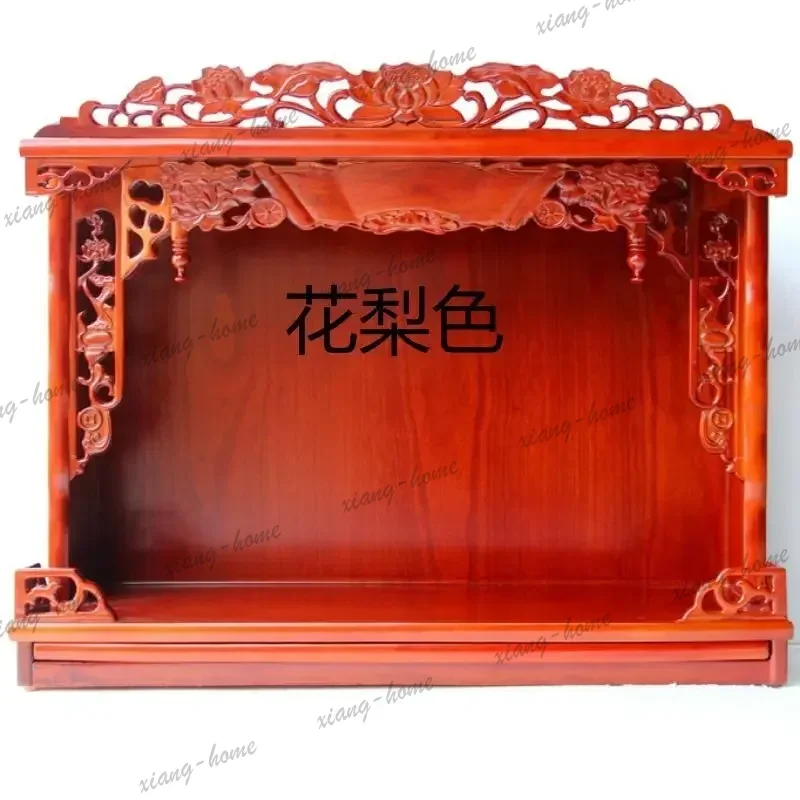 PG buddha niche wall cabinet  god of wealth buddha cabinet guanyin altar wall-mounted   shrine buddha altar for home