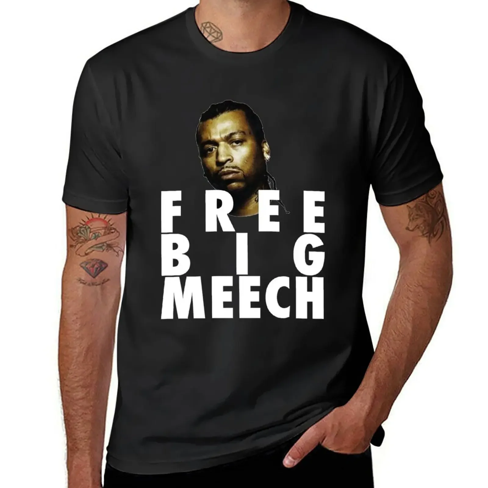 Free Big Meech Bmf Legendary Figure T-Shirt graphics graphic tee shirt oversized graphic tee men t shirts high quality