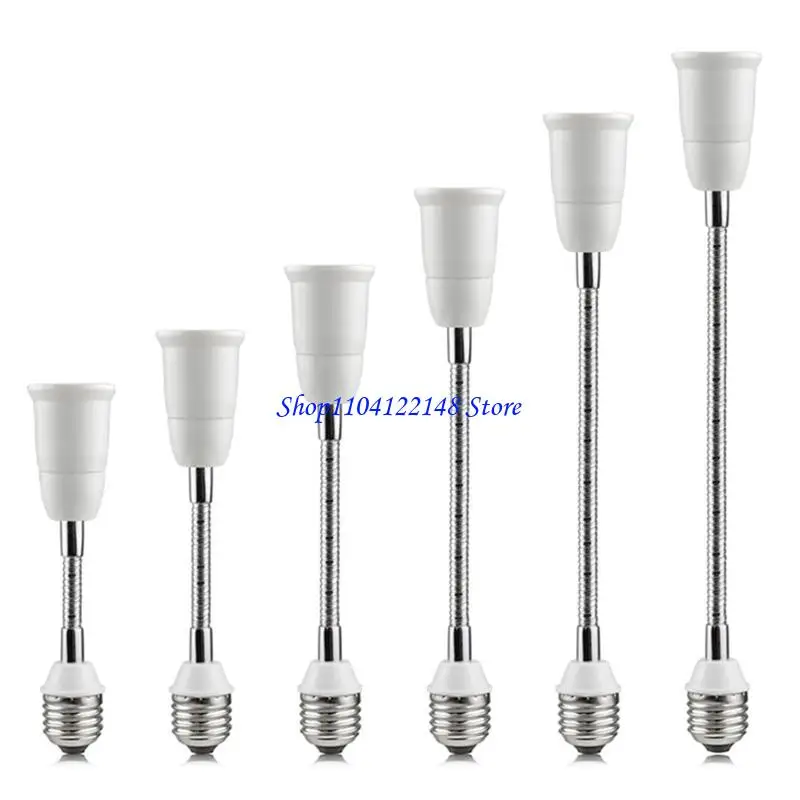 P9FA لمبة محول E27 إلى E27 موسع LED مصباح ضوء قاعدة المقبس تمديد محول #3