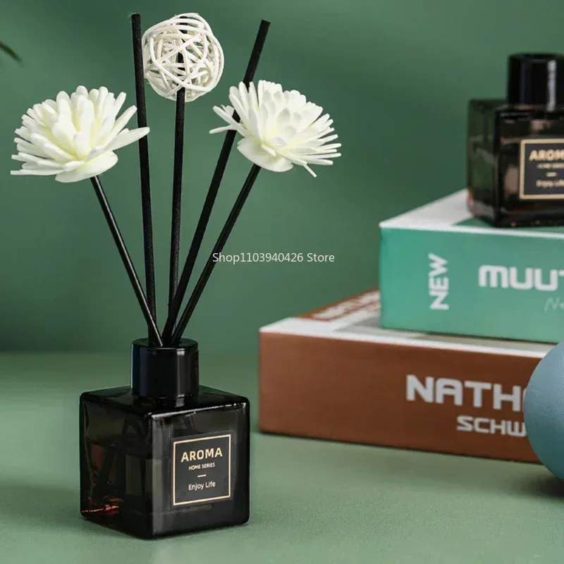 50ml Flameless Aroma Diffuser Oil for Home Room Air Freshener Long Lasting Fragrance Perfume Decorative Ornament