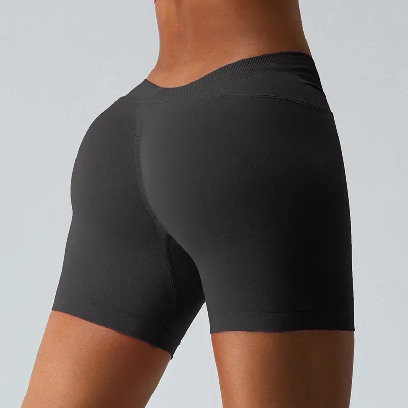 

Yoga Shorts Women High Waist Workout Shorts Scrunch Butt Fitness Yoga Lift Butt Fitness Ladies Yoga Gym Running Short Pants