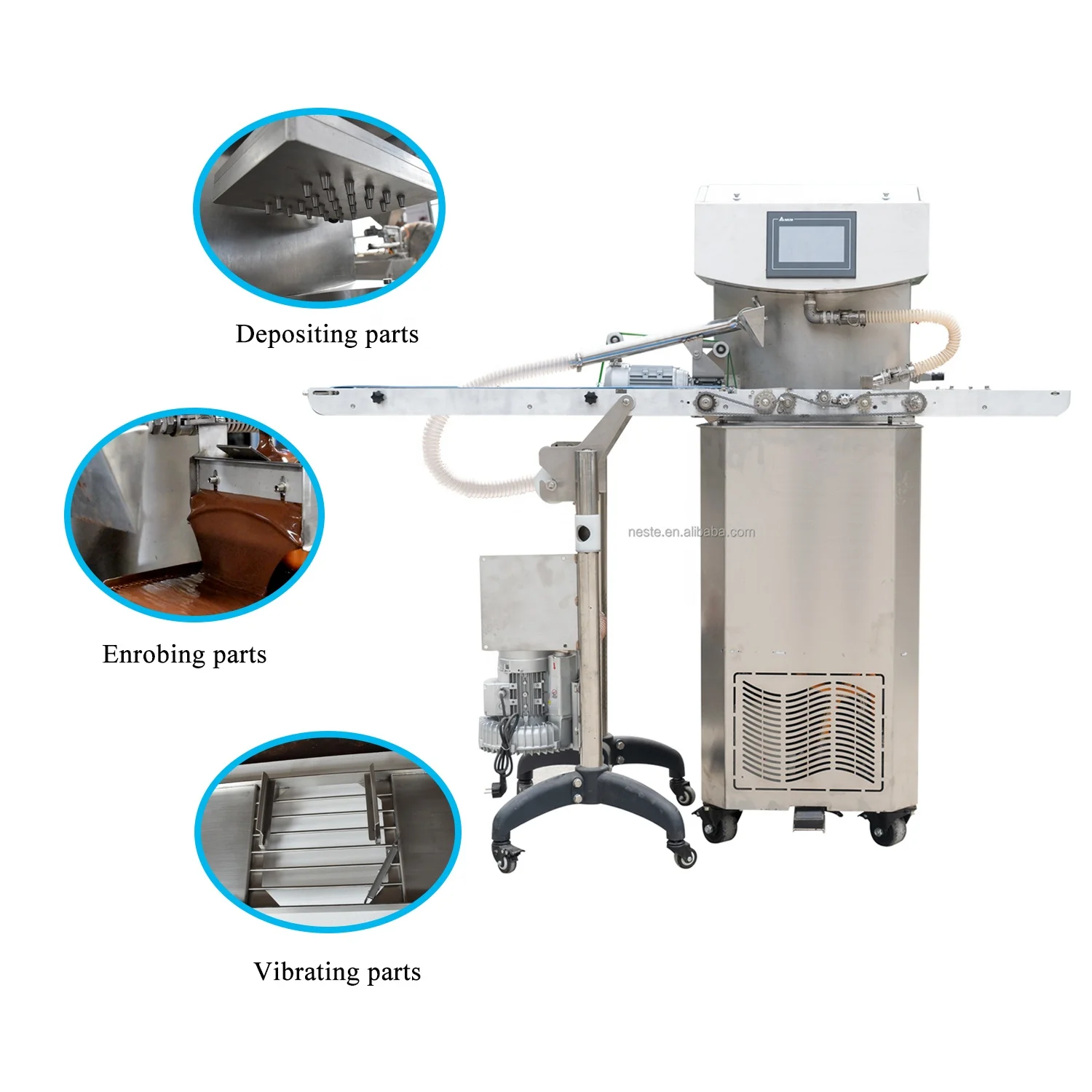 LST 25L Automatic Chocolate Tempering Machine 1-Year Warranty Chocolate Melting Machine Easy Operation for Bakery Food Industry
