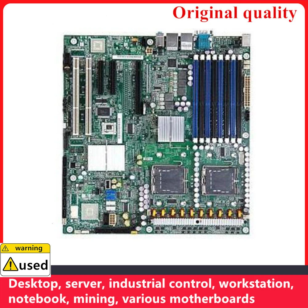 

Used For Intel S5000XVN SATA Motherboards LGA 771 DDR2 Server workstation Mainboard PCI PCI-E2.0 SATA II USB2.0