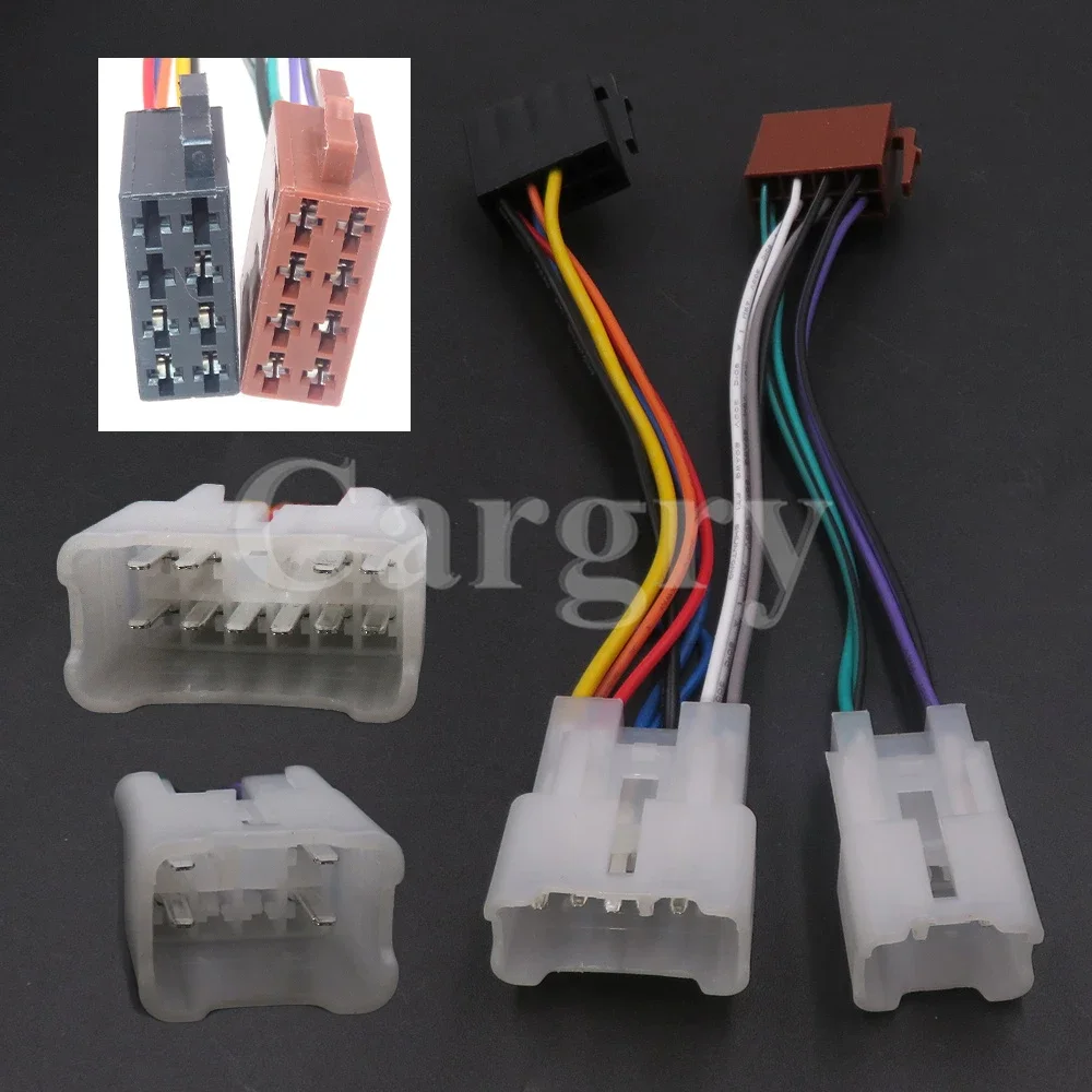 

1 комплект адаптера жгута проводов с автомобильной аудиосистемой в сборе переменного тока для Toyota MG620153 MG620153-5 MG620055 962191-1 963121-1 962189-1