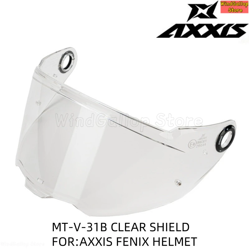 MT V-31B AXXIS Motorcycle Helmet Lens AXXIS FENIX Helmet Replacement Lens anti Fog Motorcycle Helmet Lens