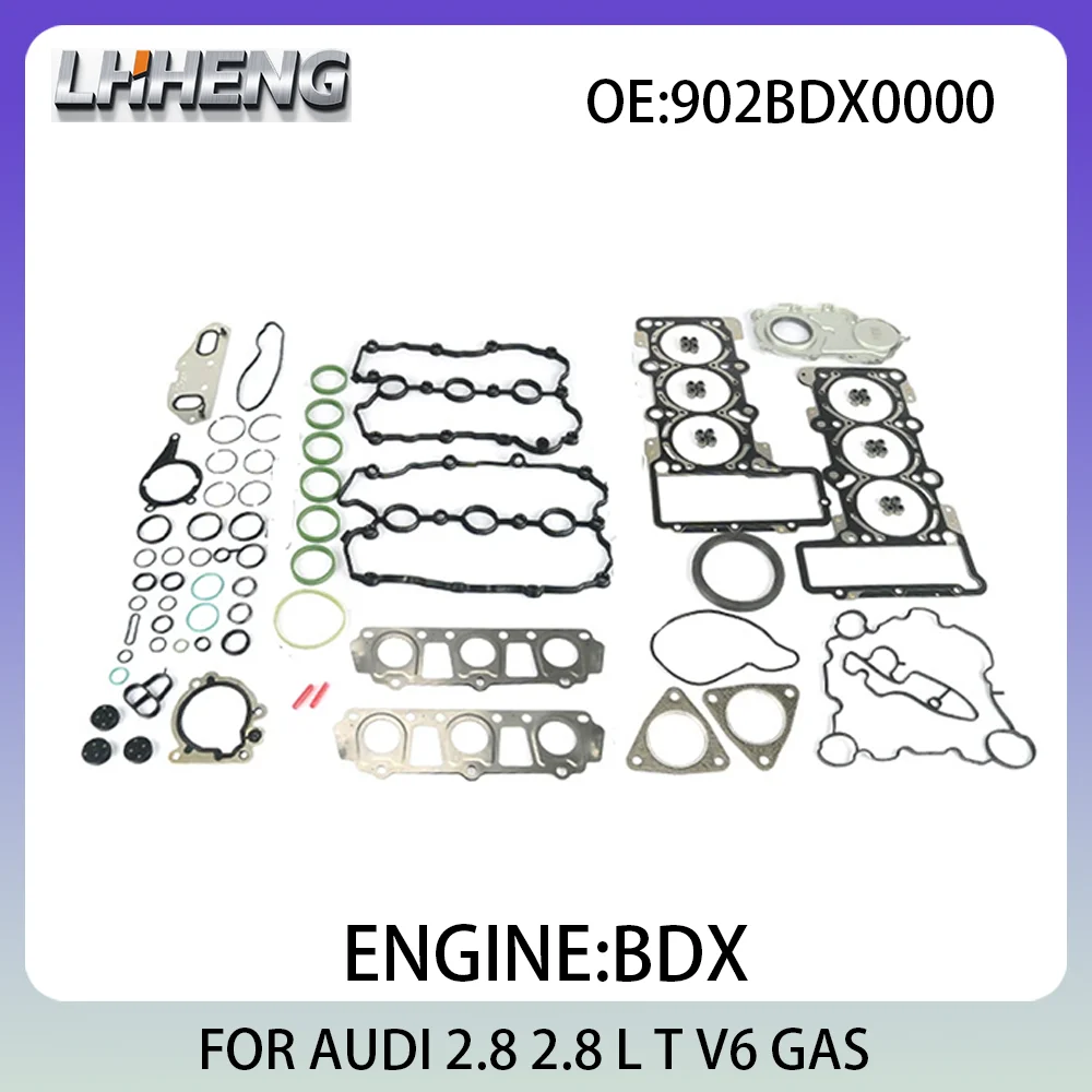 

Engine Full Gasket Set For AUDI A6 C6 A8 D3 2.8L 2.8 L T V6 GAS 2006-2010 BDX 902BDX00001 902BDX00002 902BDX0000