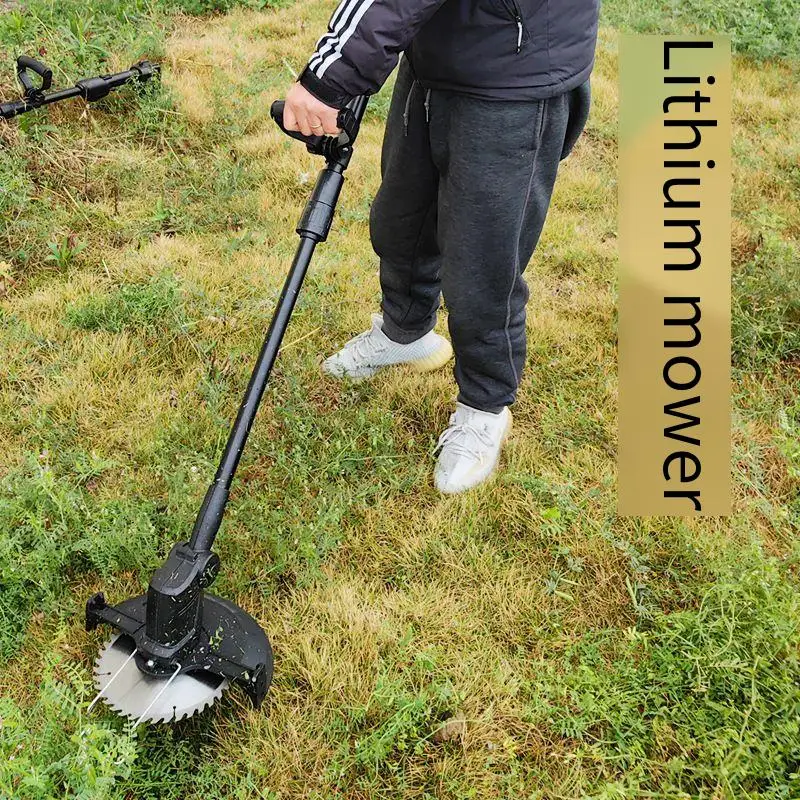 

Беспроводной садовый триммер — пожиратель сорняков с литий-ионным аккумулятором 24 В для небольших дворов и кромок газона