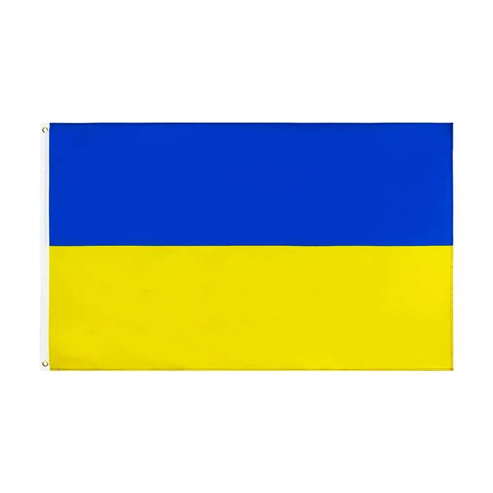 90*150cm Flag Ukraine National Flag Banner Office Activity Parade Festival Home Decoration Ukraine Country Flag