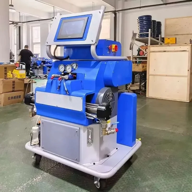 Perfect Ratio Mixing Control Polyurea Polyurethane Sprayer Plant Fast Heating Power System For Secondary Containment Lining