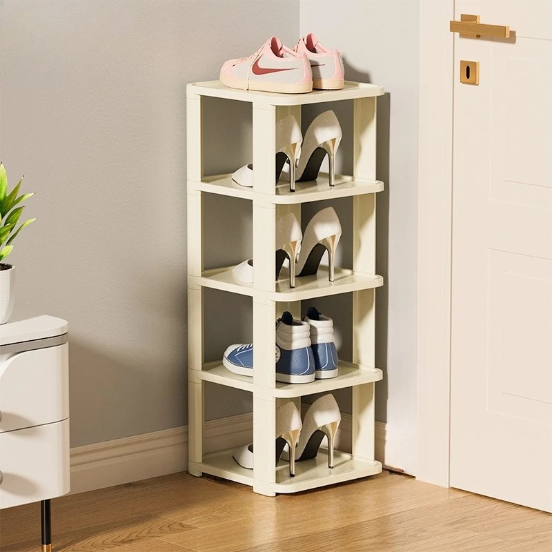 

simple household Shoe rack multi-layer detachable plastic cabinets organizers space saving recibidor zapatero entrance furniture
