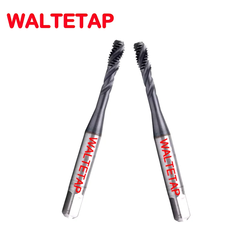 WALTETAP HSSE-PM с тиковым покрытием Стандартный спиральный рифленый метчик JIS M2 M3 M4 M5 M6 M8 M10 M12 M14 M16 Машинные резьбовые метчики