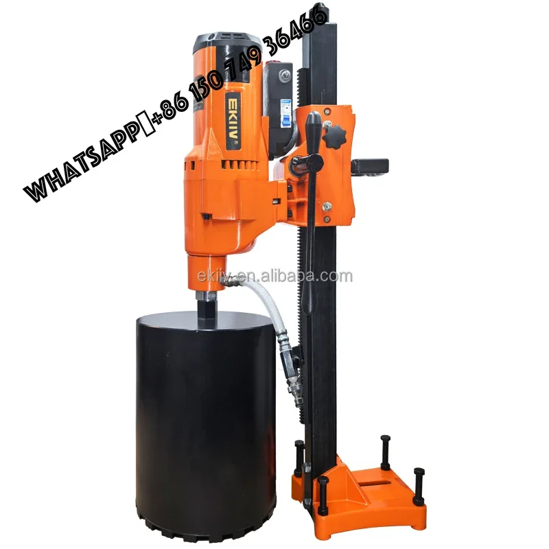 OEM Ekiiv MW-255A 220V Diamond Core Thin Wall Drilling Machine Maximum 255MM Concrete Core Drilling Machine Aluminum Base Frame