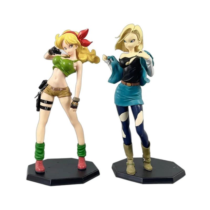 

Anime Dragon Ball, Green Clothes, Blonde Hair, Lanqi PVC Model Collection, Toys, Gifts and Decorations