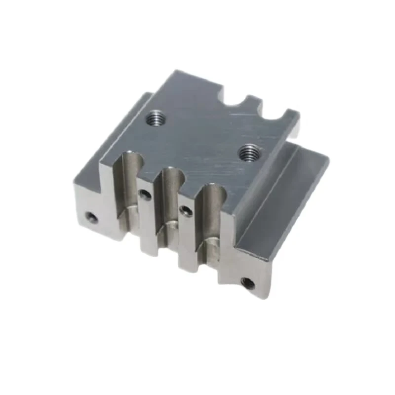 

Customized aluminum alloy CNC machining machinery special screw hole assembly positioning mount