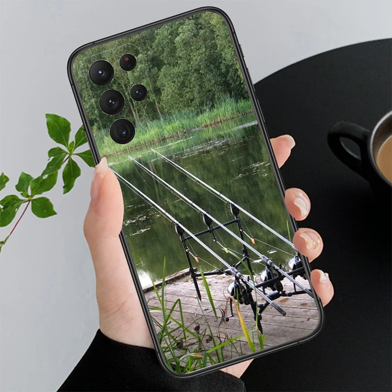 Fishing Gear Phone Case For S24 S23 S22 S21 S20 Ultra S20 S22 S21 S23 S20 FE S24 Plus