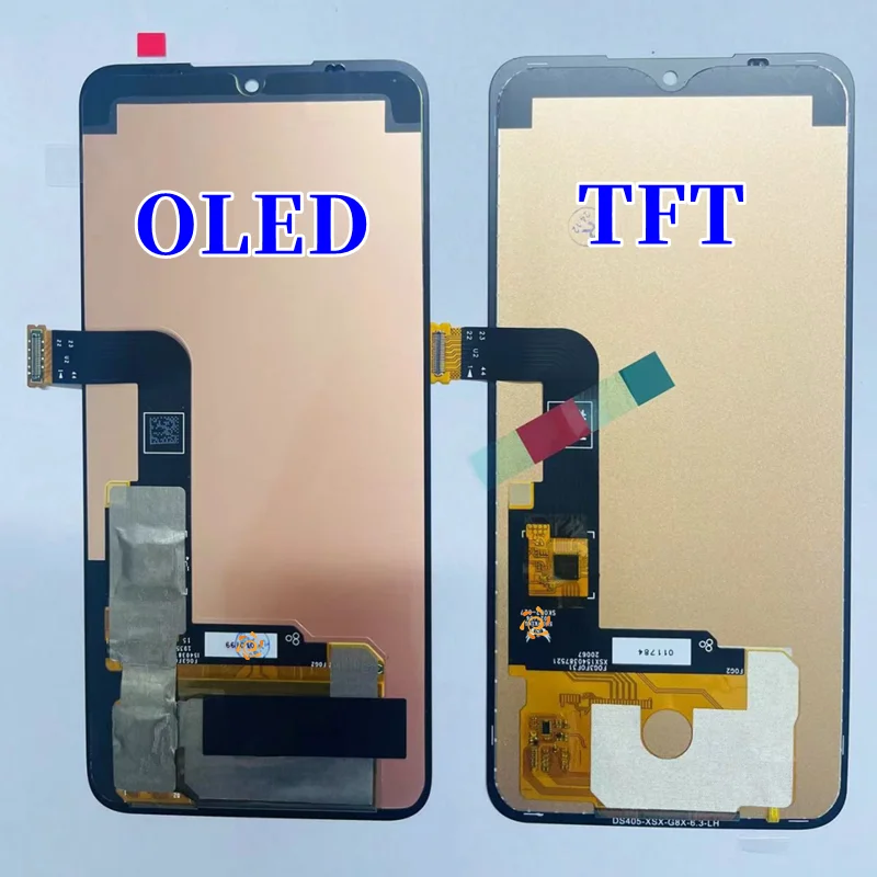 Tested  For LG G8X ThinQ LCD Display Touch Screen Digitizer Assembly With Frame Display For LG V50S LCD LLMG850EMW Replacement