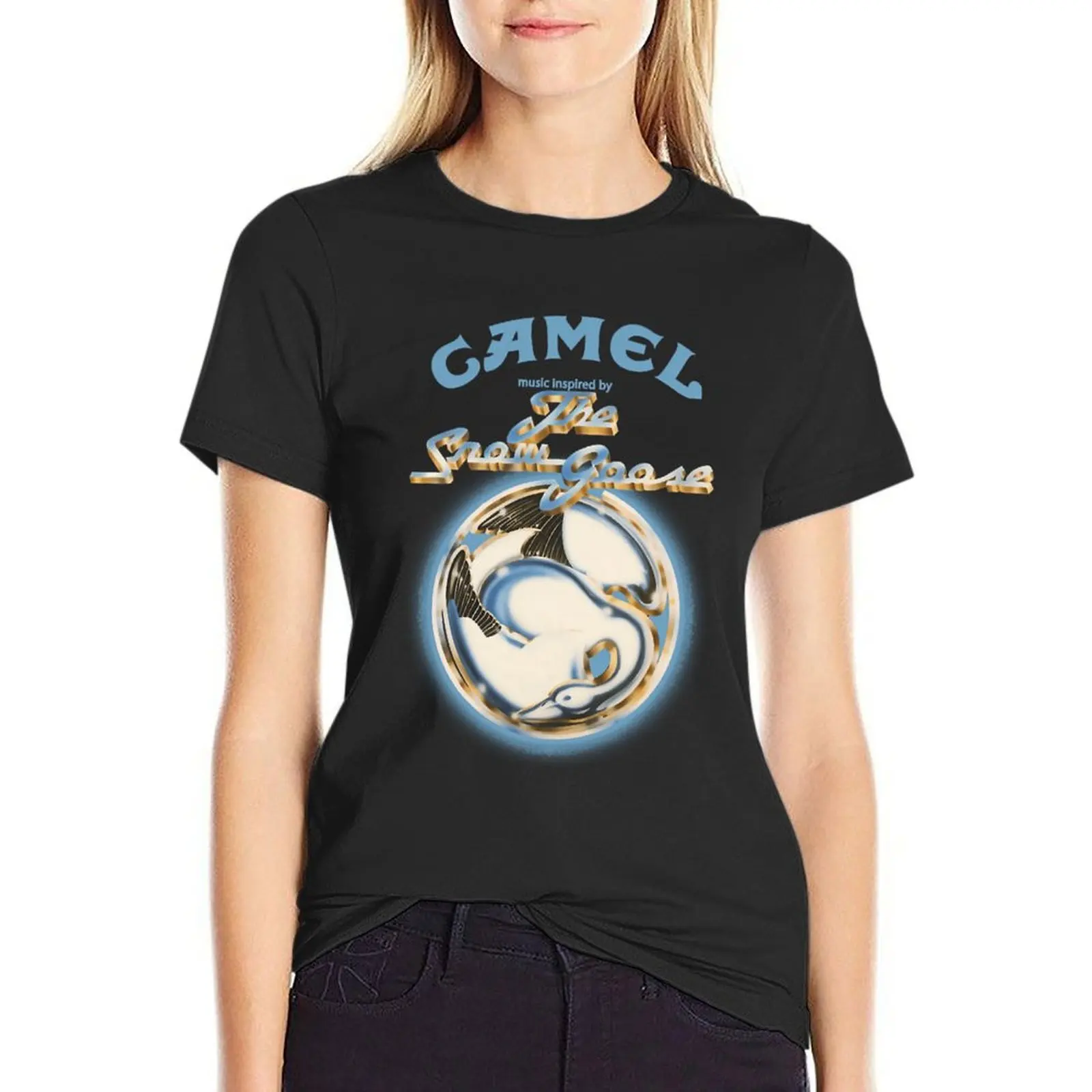 Camel Band \t T-Shirt female graphics t-shirt dress for Women sexy