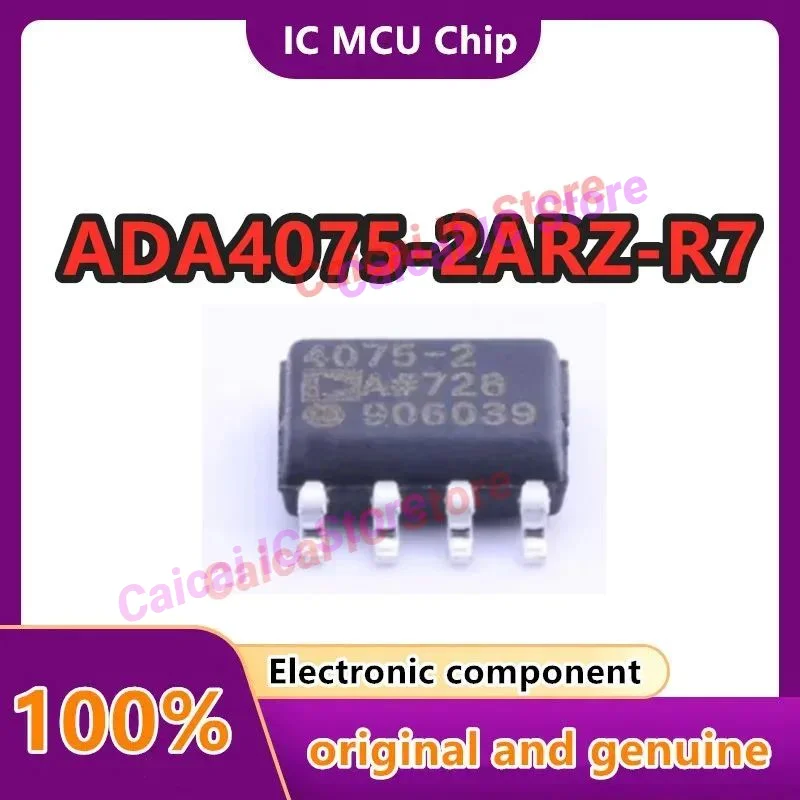 20PCS/LOT ADA4075-2ARZ-R7 ADA4075 4075-2 chip SOP8 amplifier chip  100% New&Original