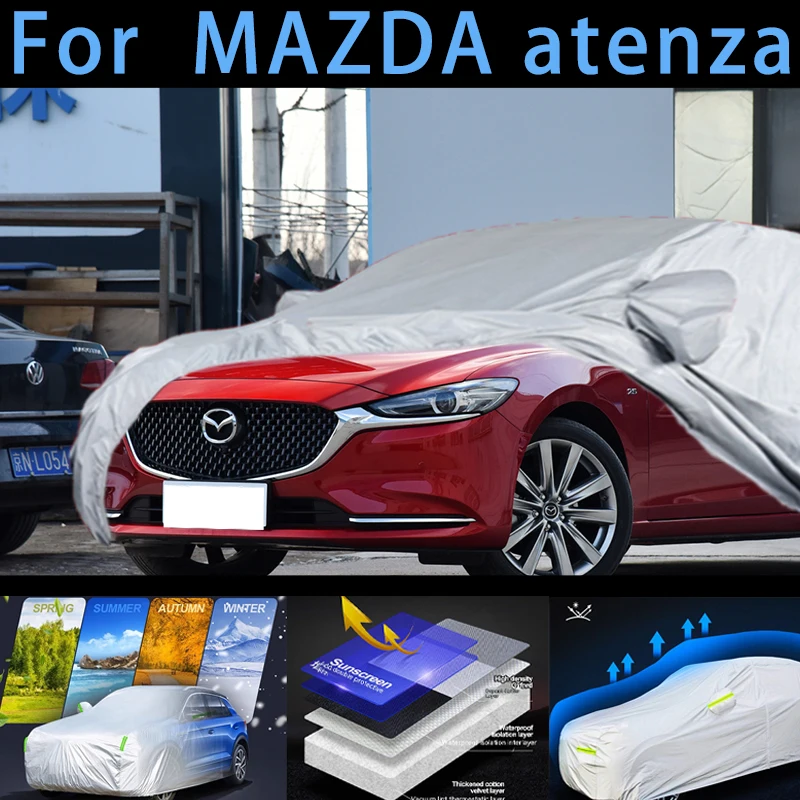 

Автомобильный защитный чехол для MAZDA atenza, защита от солнца, дождя, УФ, пыли