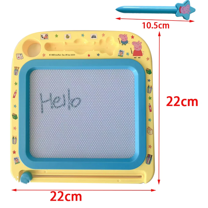 Peppa Pig Children's Drawing Board Magnetic Writing Board Baby Graffiti Painting Early Childhood Toy For Kids Birthday Gifts Toy