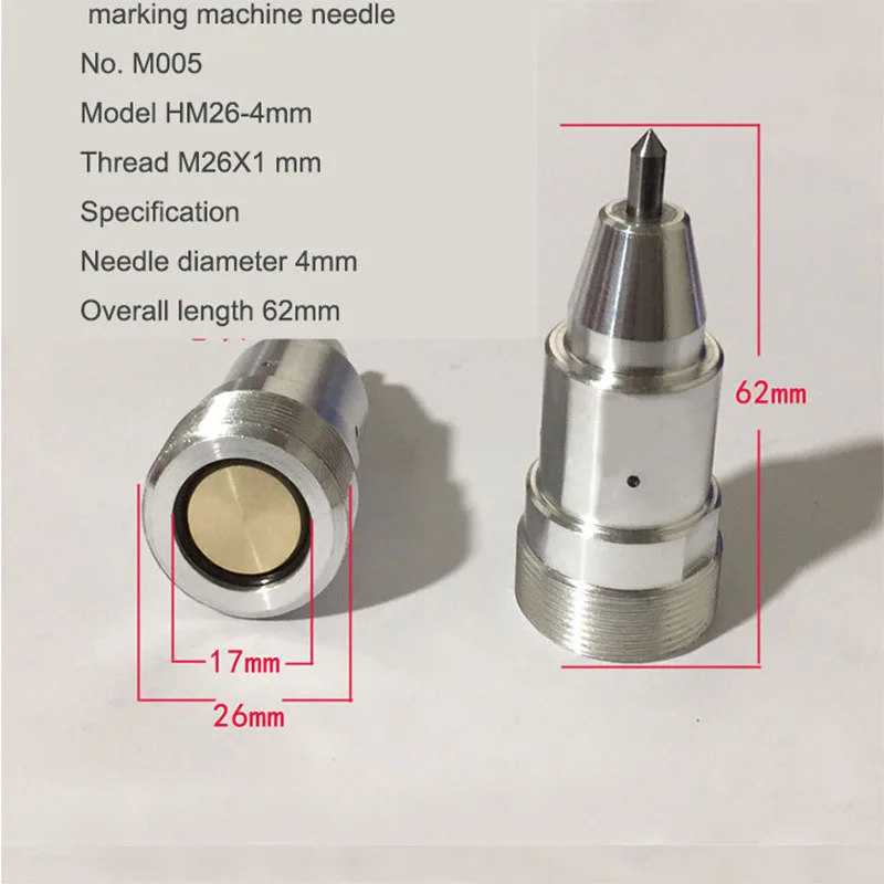 Pneumatic Marking Machine Needle Coding Machine Lettering Needle Complete Specifications Tungsten Steel Needle