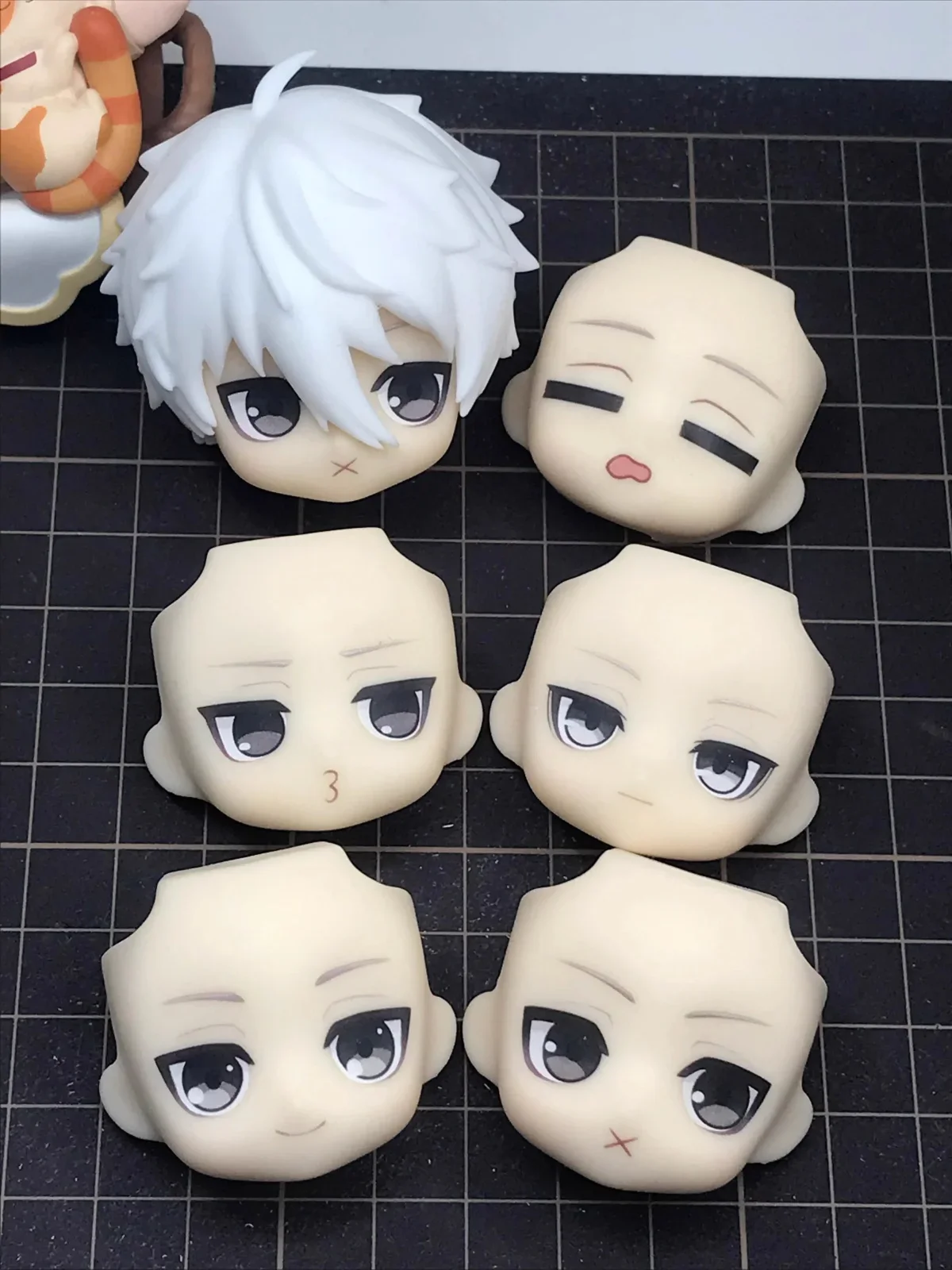 Anime Nagi Seishiro Hair Ob11 Head Face GSC Wig Handmade Customized Product Game Cosplay Toy Accessories Free Shipping