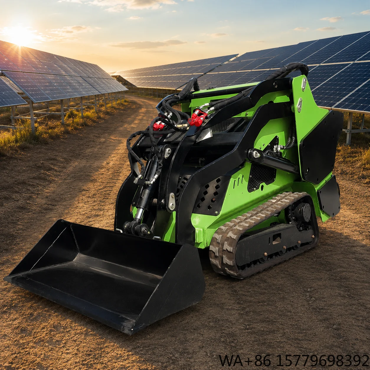 ISO9001 Certified Skid Steer Loader  Robust and Durable Premium Configuration for Site Work Skid Steer Loader