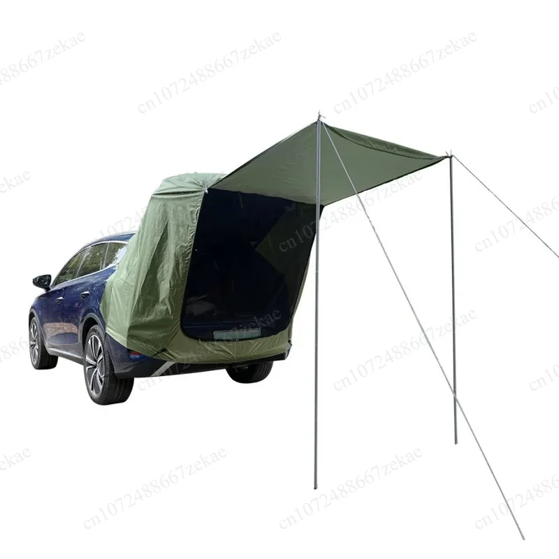Waterproof SUV Tailgate Tent, Car Rear Awning Extension Tent for Camping