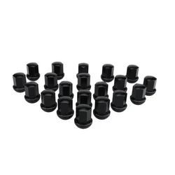 M14x1.5 High-Quality Wheel Black Nuts Ball Radius Seat Lug Nuts for Porsche 911 928 968 Replacement Part Number 99918200336