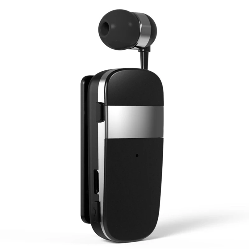 K53 Mini Wireless Bluetooth Headset Call Remind Vibration Sports Clip Driver Auriculares Earphone