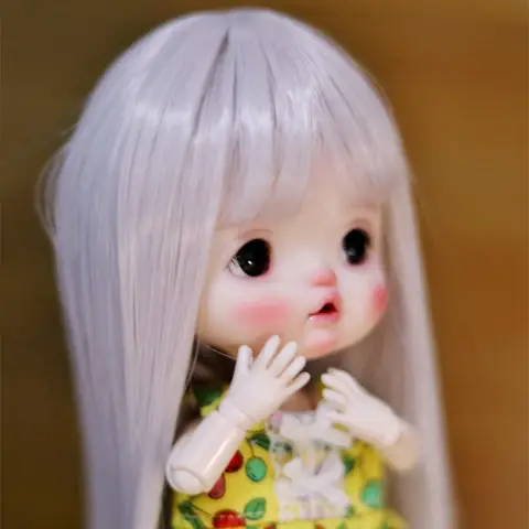 1/3 1/4 1/6 1/8 Bjd Wig High Temperature Long Fashion Cute Hair MSD SD For BJD Doll