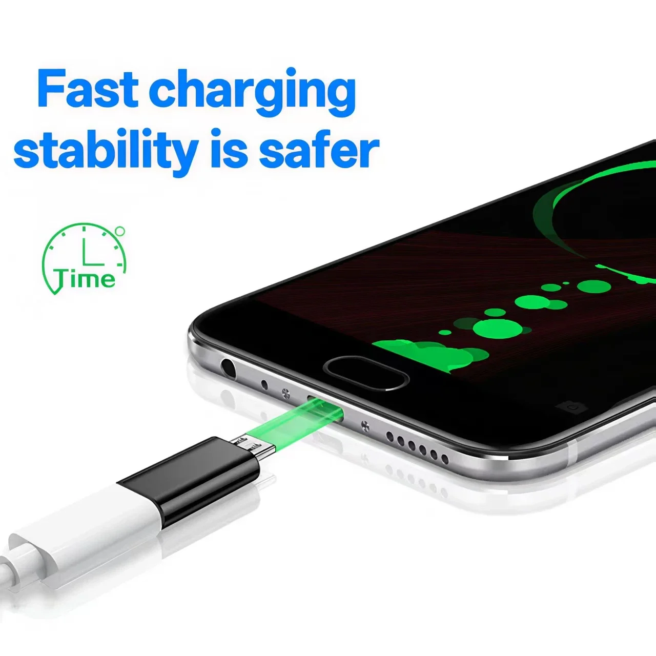 Mini Type C To Micro USB Android Charging Adapter Converter for Samsung Xiaomi Huawei Usbc To Microusb V8 Sync Charger Jack