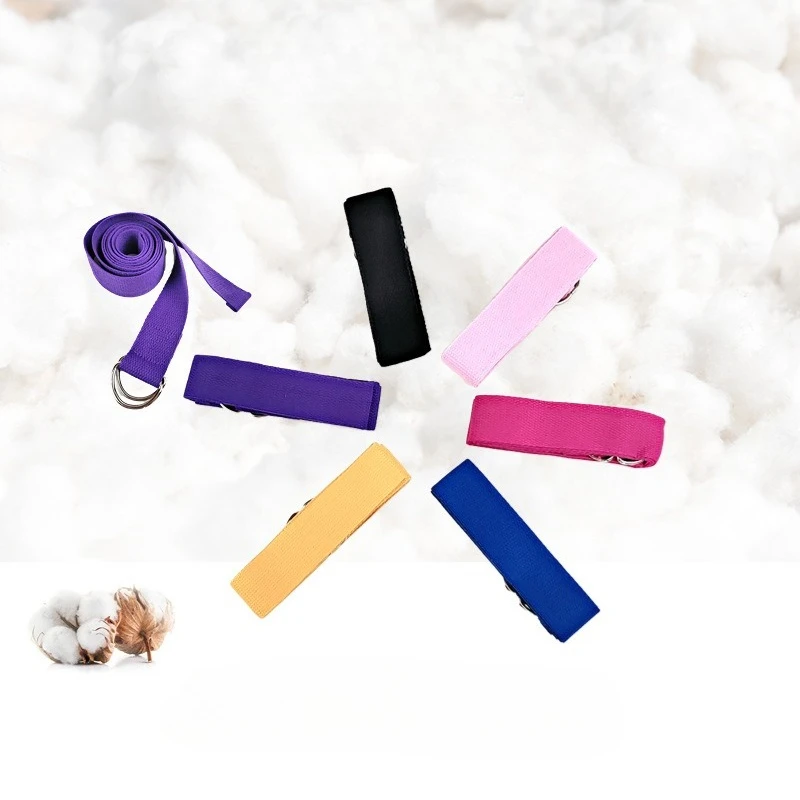 High Quality Yoga Mat Strap Belt Adjustable Sports Sling Shoulder Carry Belt Exercise Stretch Fitness Elastic Yoga Belt
