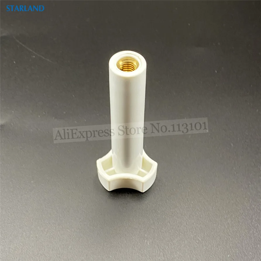 1 Tight Nut White Color Fitting Spare Part Long Fastening Nut MQL Soft Serve Ice Cream Machines Accessory Legnth 8.5cm