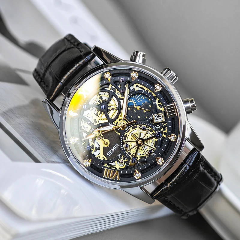 

SKMEI Business Movement Quartz Watches For Men Women Top Brand Luxury 3Bar Waterproof Wristwatch Fashion Date Watch Reloj Hombre