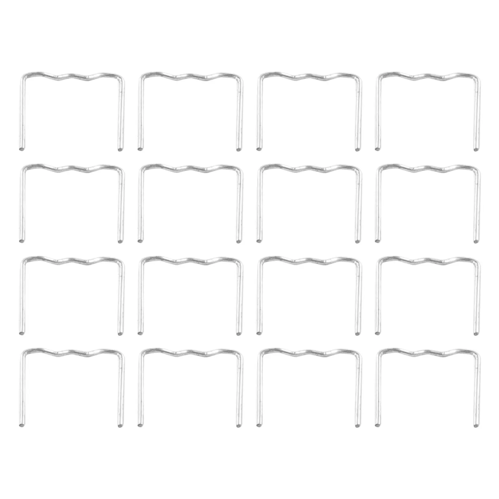 Pre Cut 0.8mm 0.8mm Pre-cut Flat Staples Pre-cut Standard 0.8mm 1000PCS Flat For Plastic Stapler Silver Newest
